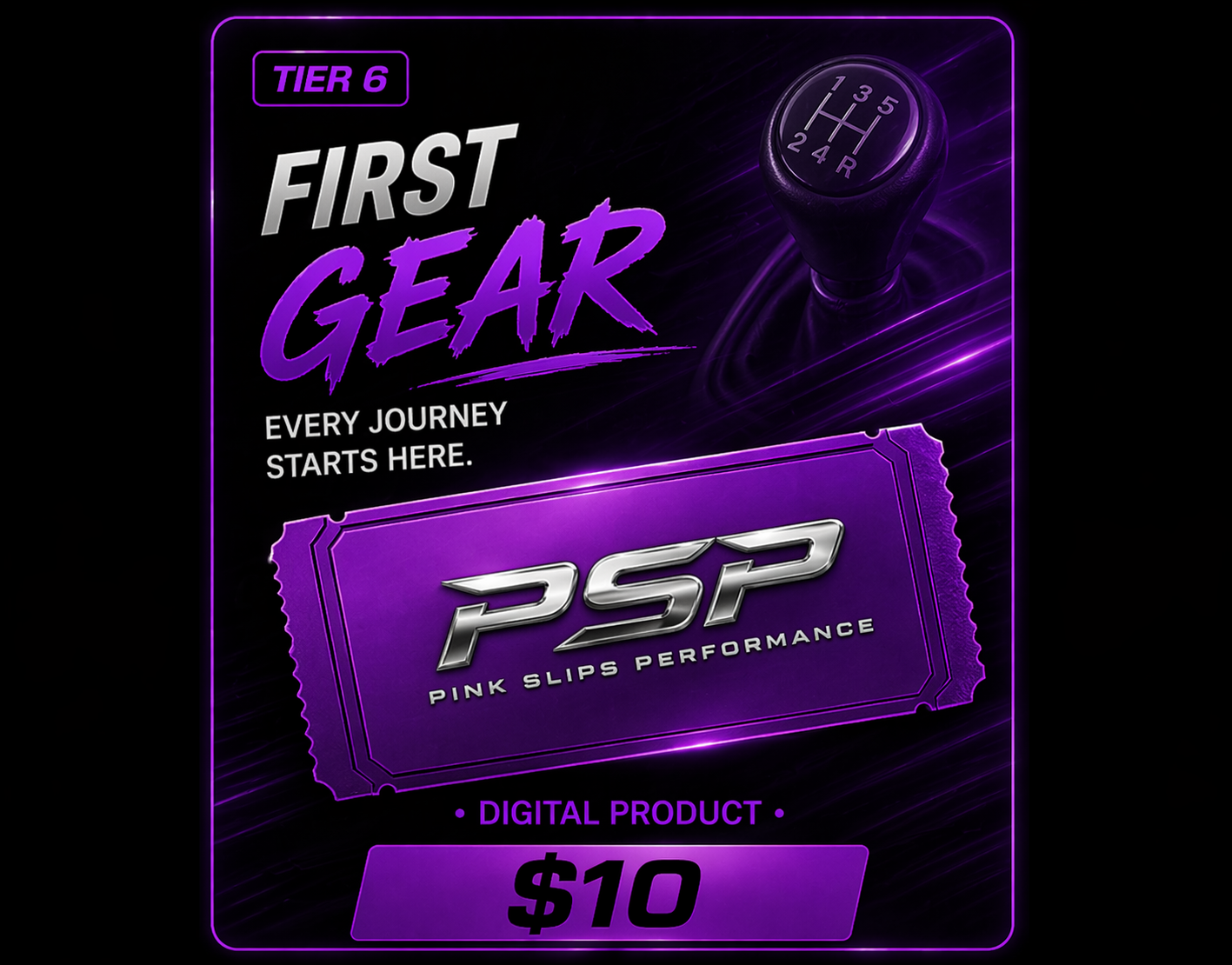 First Gear (DIGITAL POSTER INCLUDED)