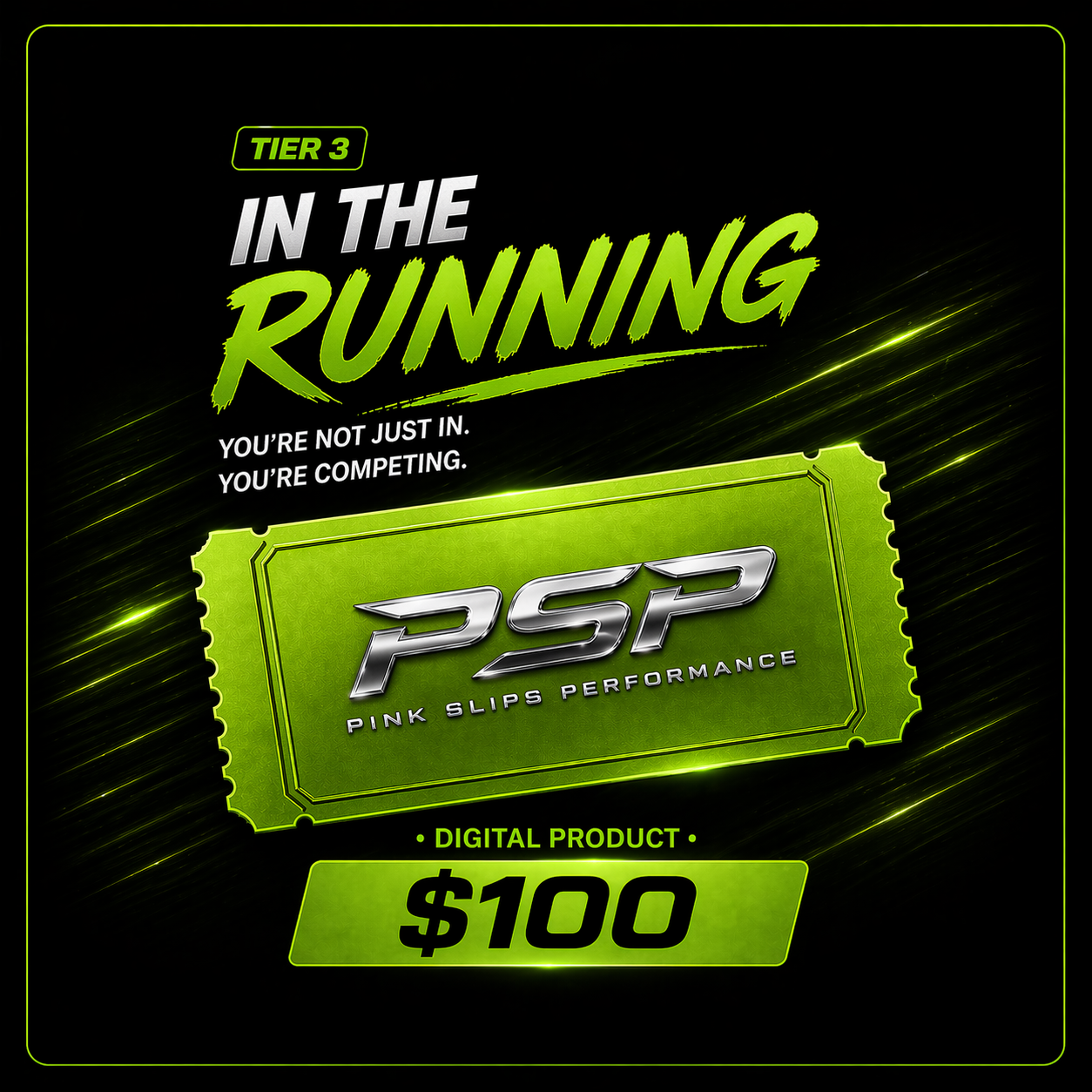 In The Running (4 DIGITAL POSTERS INCLUDED)