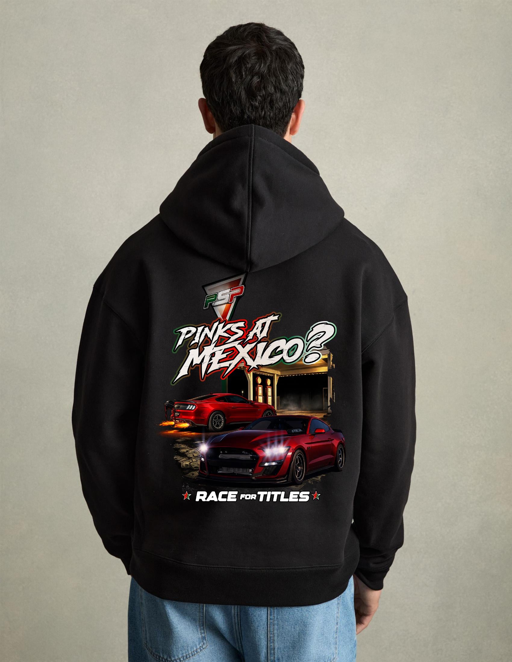 Pinks at Mexico - Hoodies