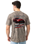 Yote Don't Play - Camo T-Shirt + 3 STICKER BUNDLE